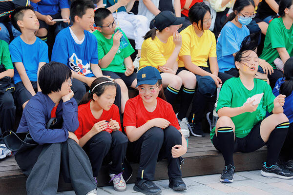 运动日,南通惠立学校
